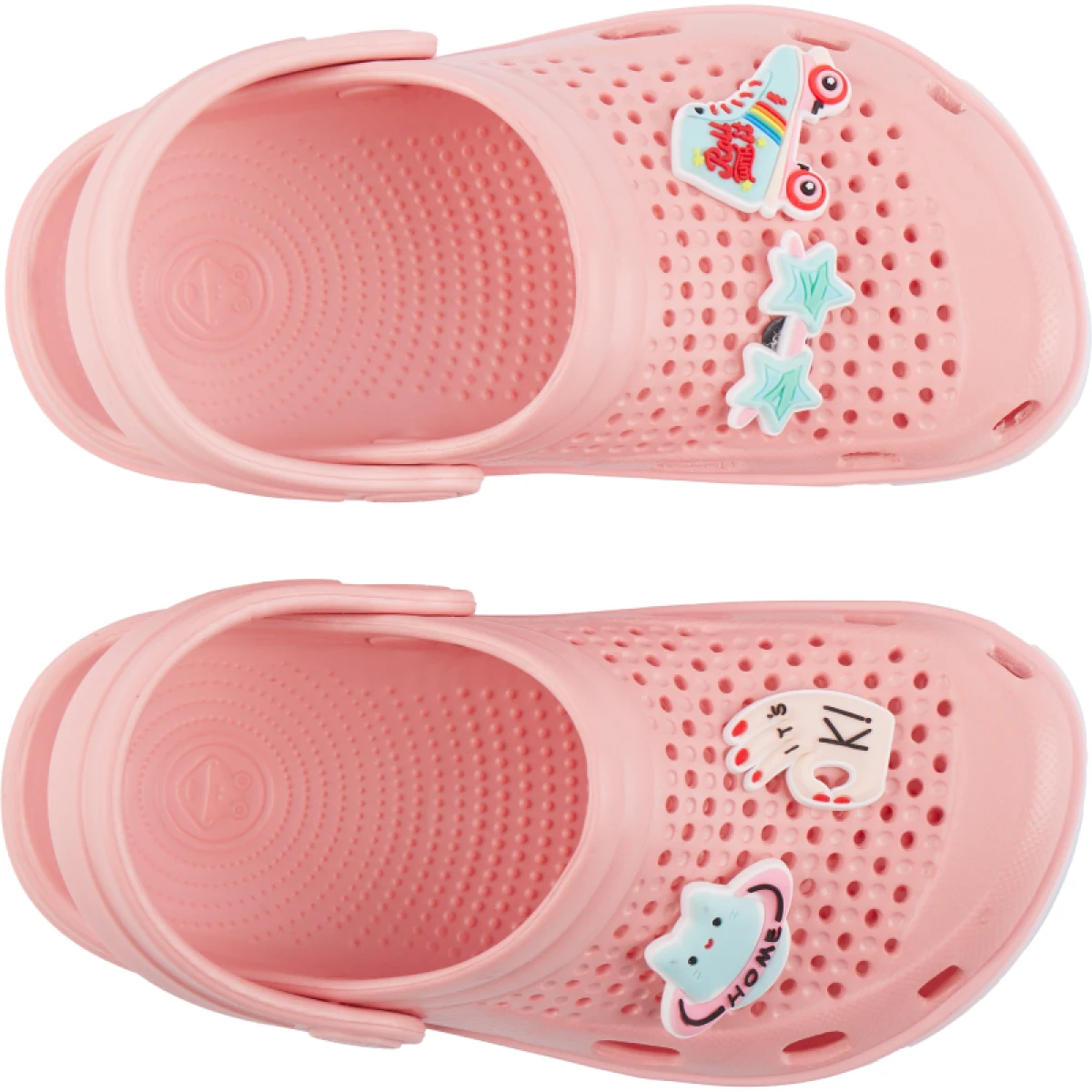 Dívčí kroksy (rekreační obuv) COQUI Lindo + Amulet K baby pink · záber 3
