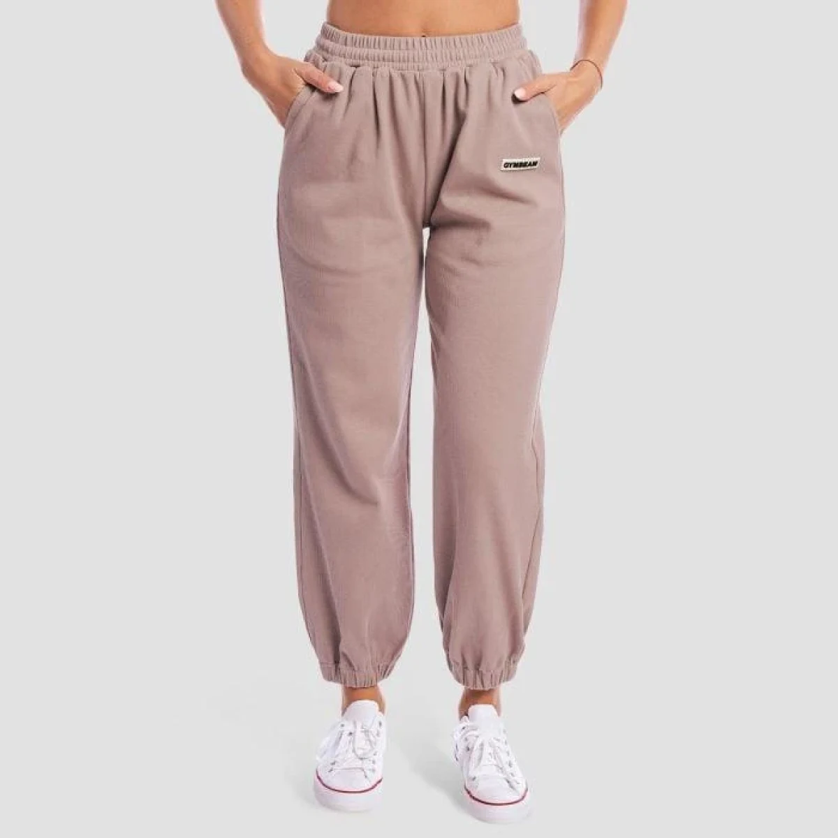 GymBeam Dámské tepláky Aura Roux - Velikost: XS | Barva: ružová | Pohlavie: Dámské | Hmotnost: 0,58 kg | Balení: 22 · záber 7