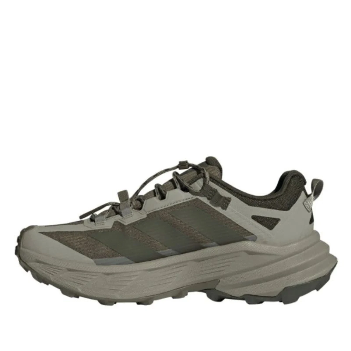 Pánska nízka turistická obuv ADIDAS Terrex Freehiker SL GTX M olive strata night cargo silver pebble · záber 2