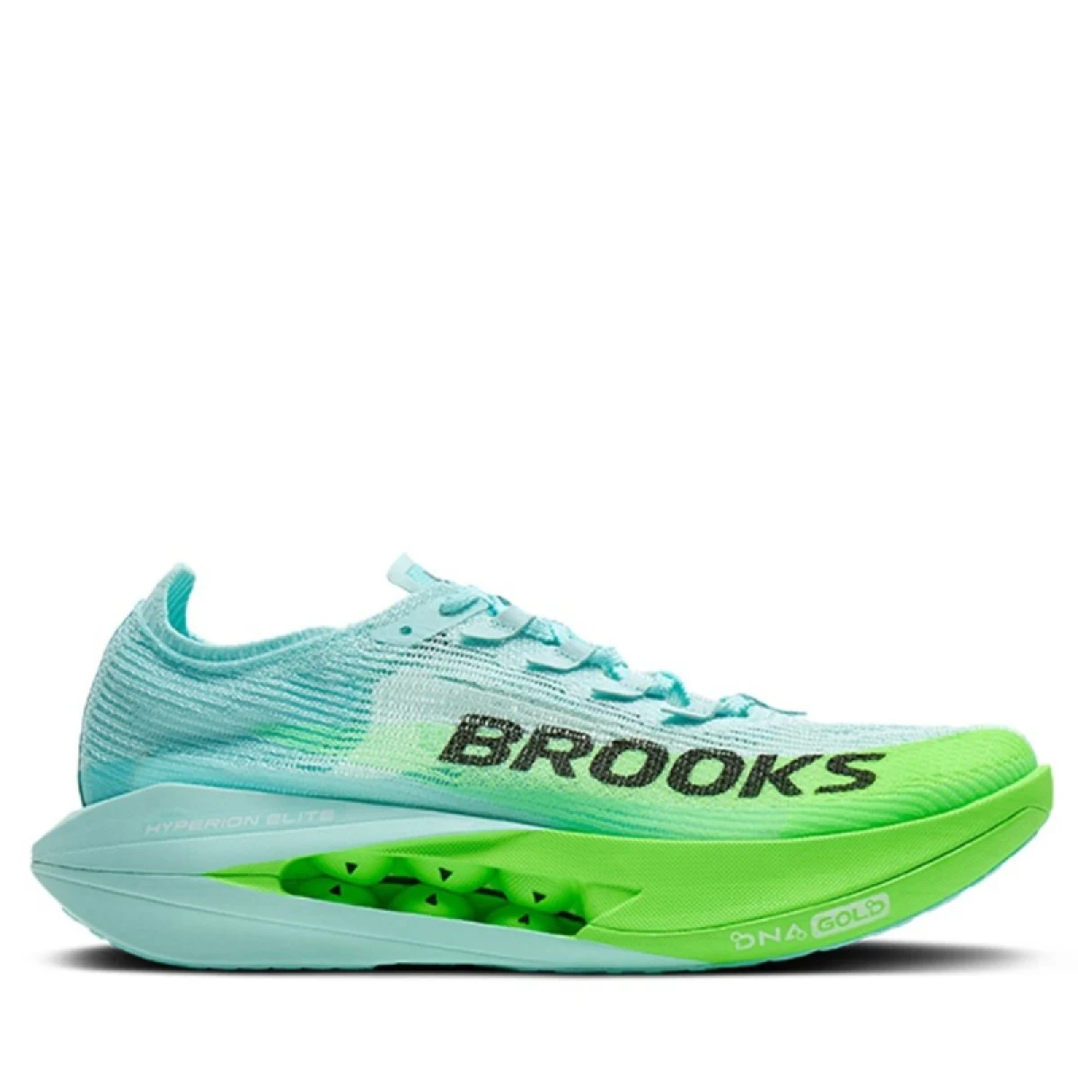 Pánska bežecká obuv BROOKS Hyperion Elite 5 M limpet black green gecko · záber 3
