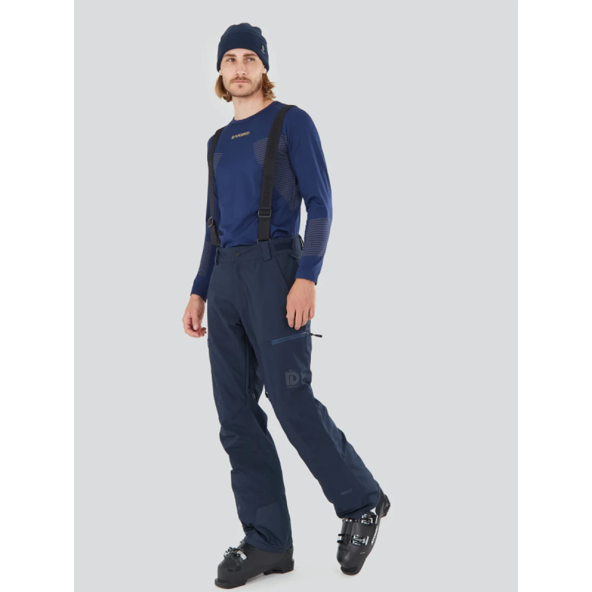 Pánské lyžařské kalhoty FUNDANGO Teak Pants-486-patriot blue · záber 2