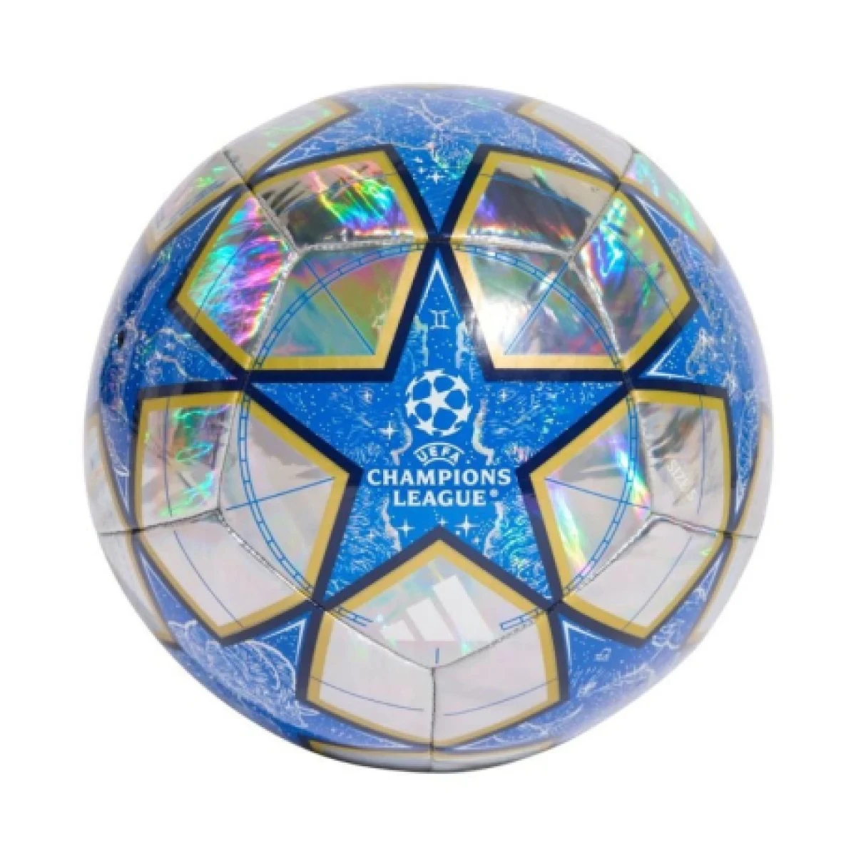 Futbalová lopta ADIDAS UCL TRN FOIL MULTCO DKBLUE PANTON · záber 1