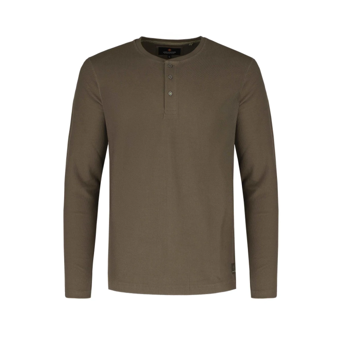 Pánské tričko s dlouhým rukávem VOLCANO L-ONYX-BROWN · záber 4