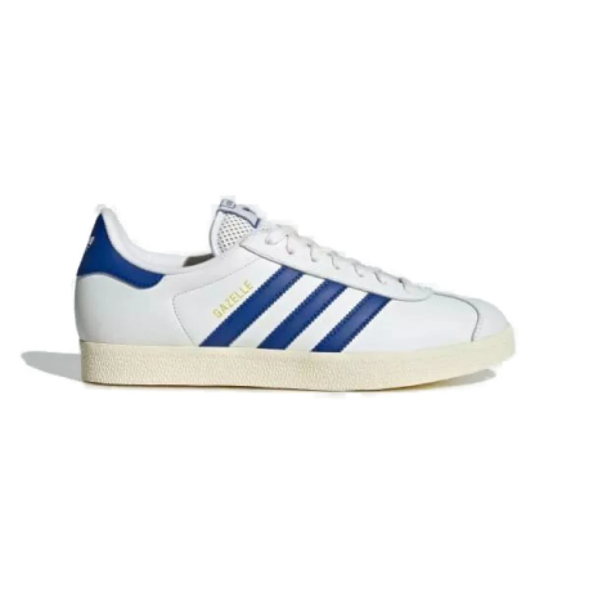 Pánská vycházková obuv ADIDAS ORIGINALS Gazelle core white team royal blue cream white · záber 1