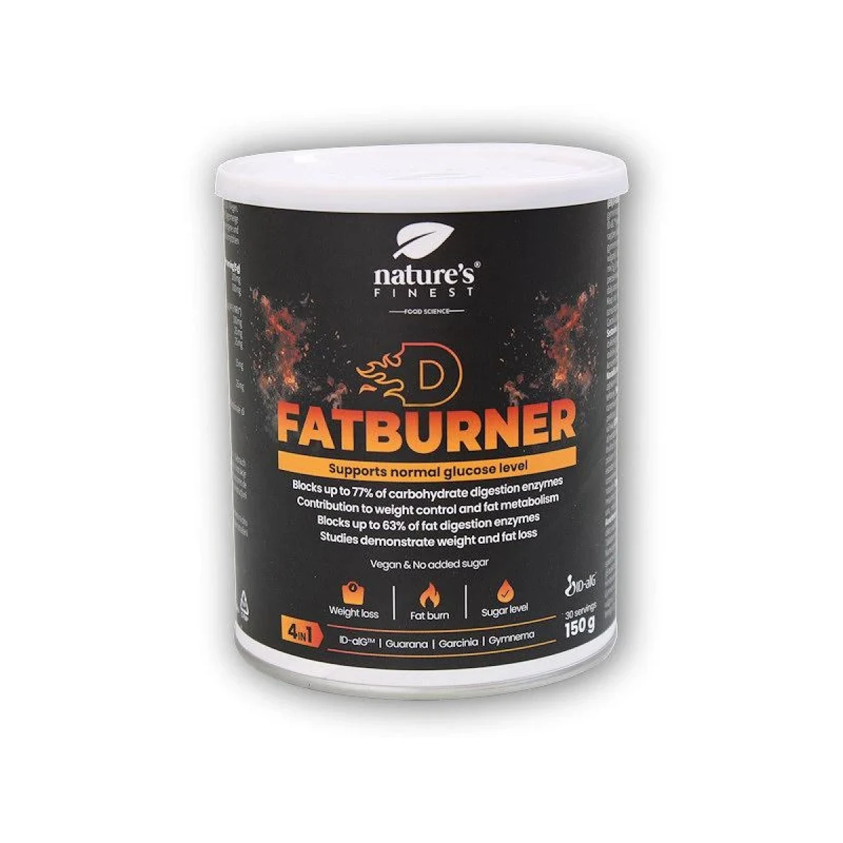 Natures Finest D-fatburner 150g · záber 1
