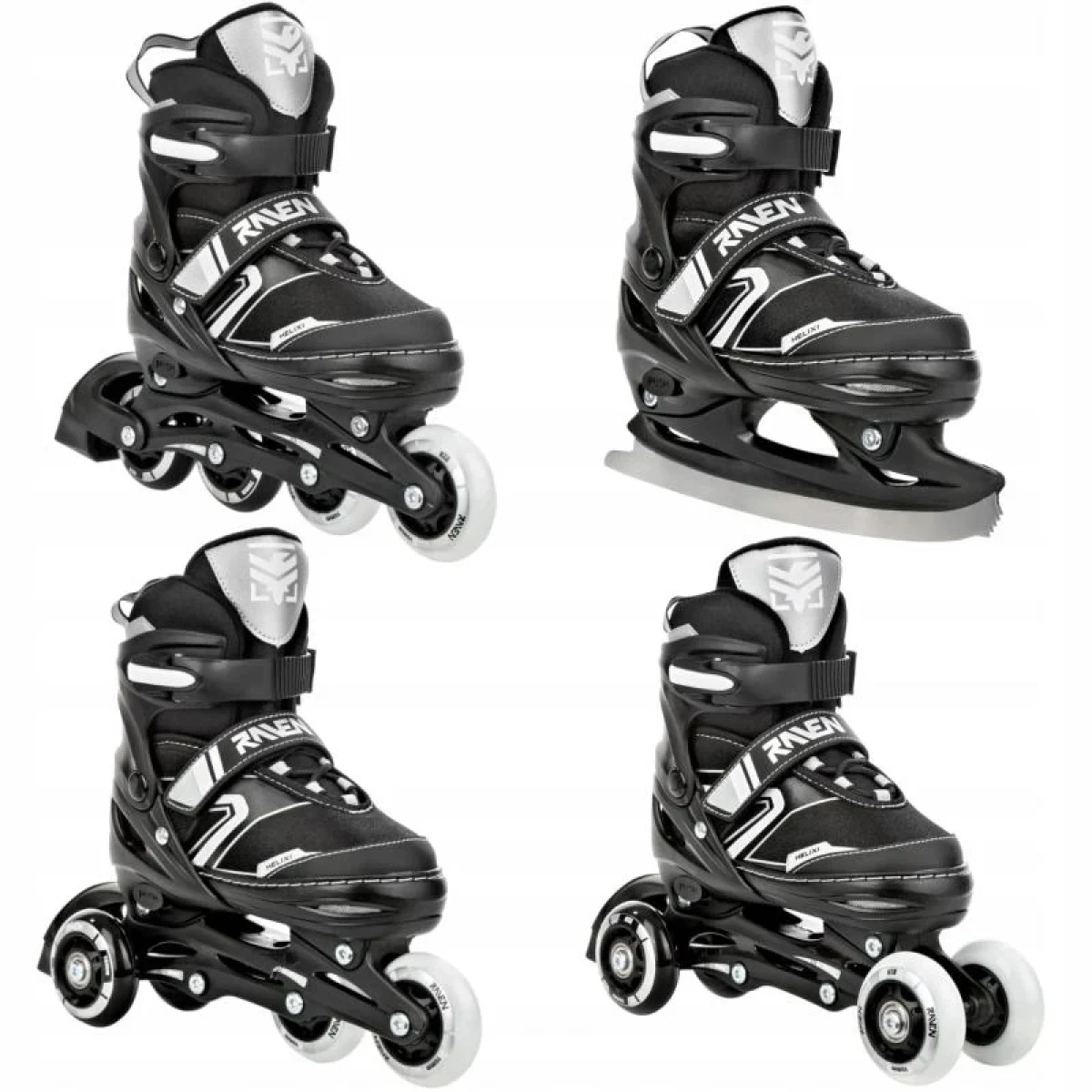 Raven Helixi Black/Grey - Velikost: 34-37 | Barva: Čierna · záber 5