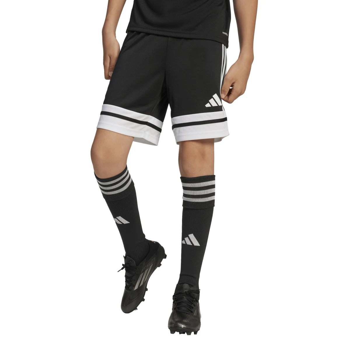 ADIDAS ADIDAS Squadra 25 detské futbalové šortky čierne 12 rokov · záber 1