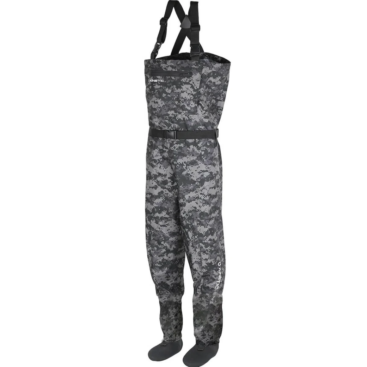 Prsačky KINETIC Camorush St. Foot L, Grey Camo XXL, veľ. 46-47 · záber 1