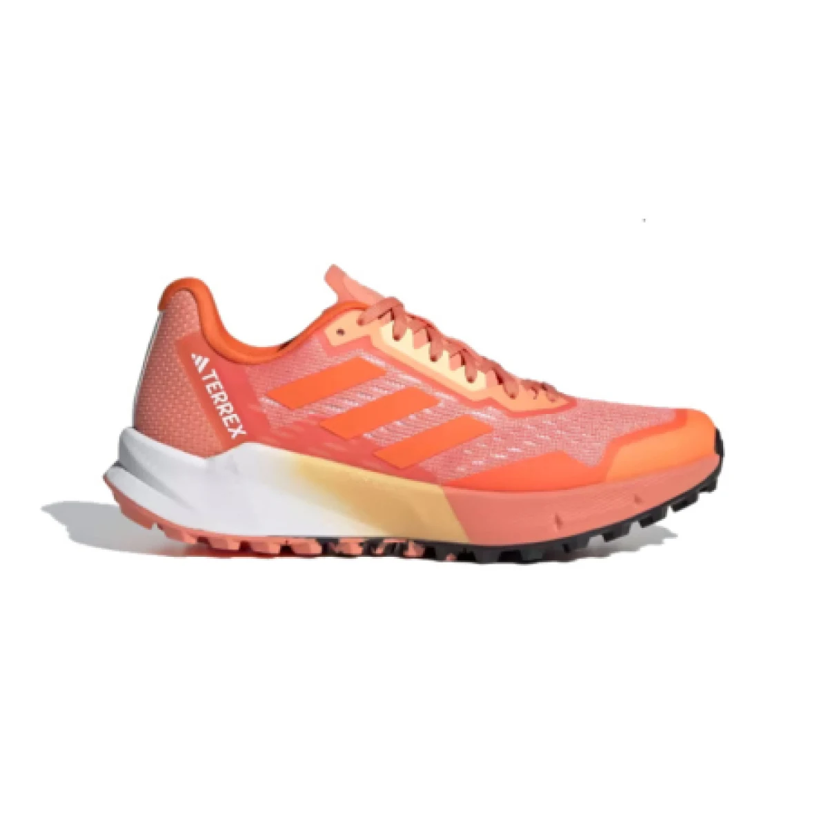 Dámská běžecká trailová obuv ADIDAS Terrex Agravic Flow 2.0 coral fusion impact orange white · záber 1