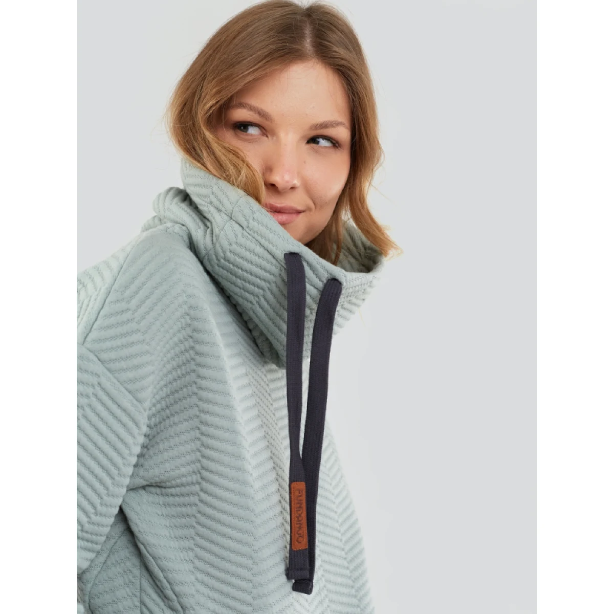 Dámská mikina FUNDANGO Aliz Pullover-528-fern · záber 3
