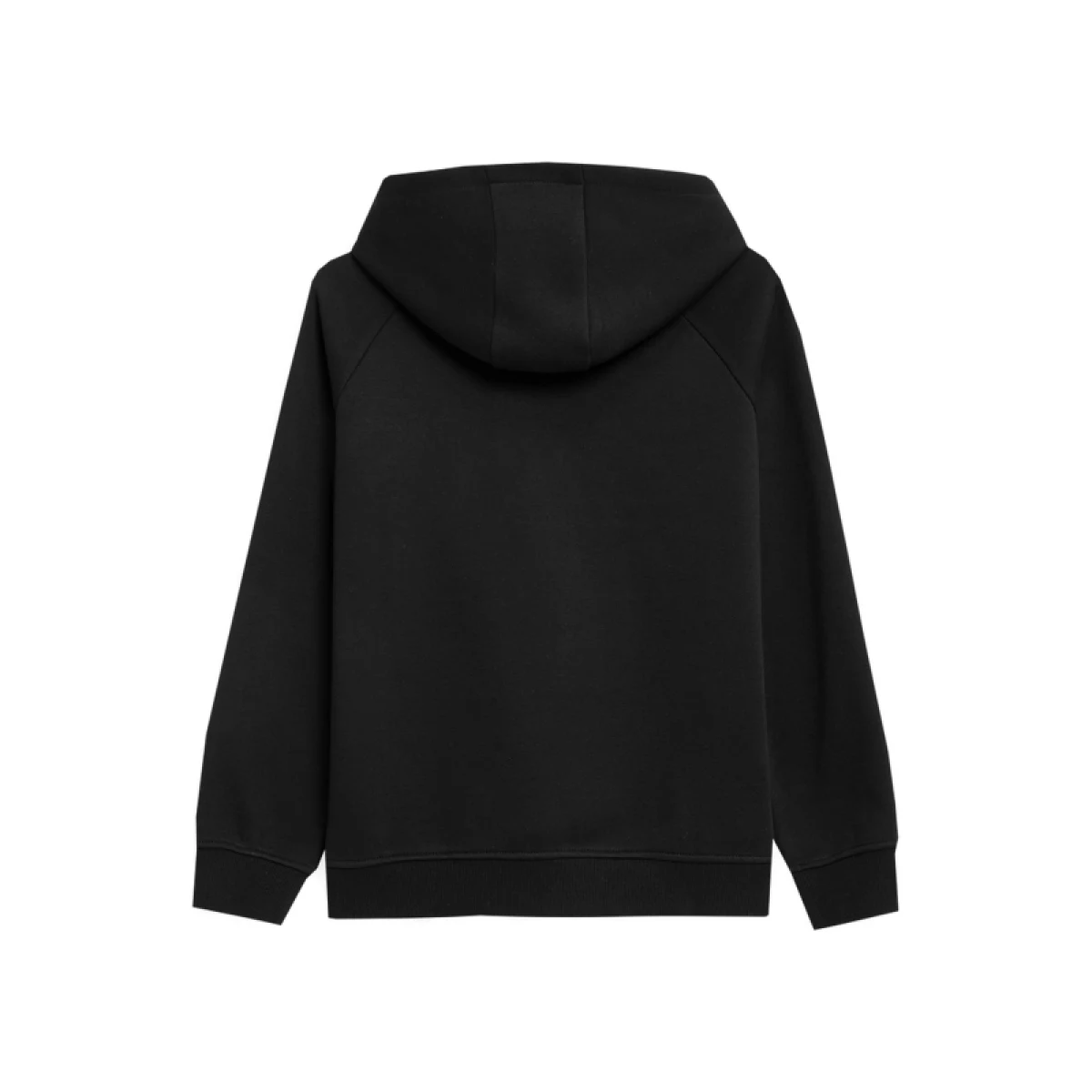 Dívčí mikina s kapucí 4F JUNIOR SWEATSHIRT F217-20S-DEEP BLACK · záber 3