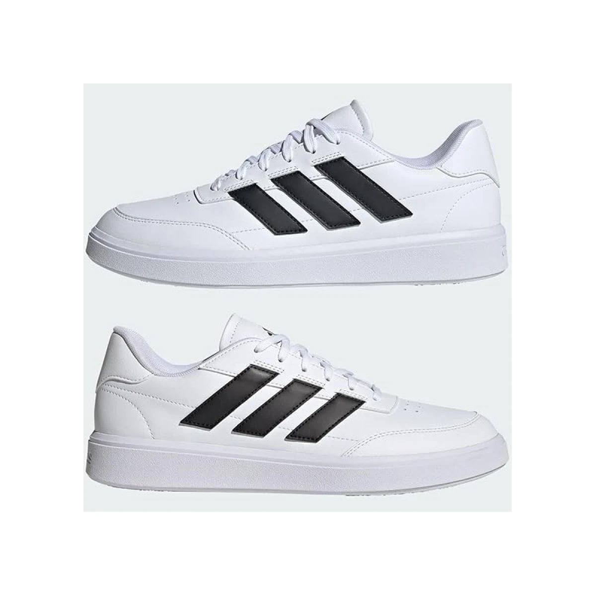 Pánska rekreačná obuv ADIDAS Courtblock M cloud white core black cloud white · záber 4