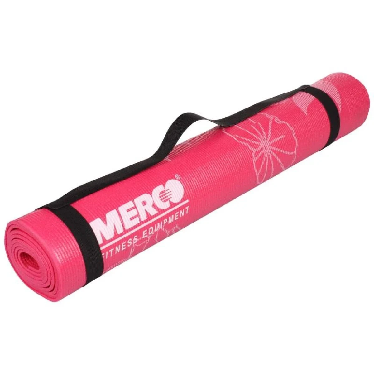 Merco Print PVC 4 Mat podložka na cvičení růžová · záber 1