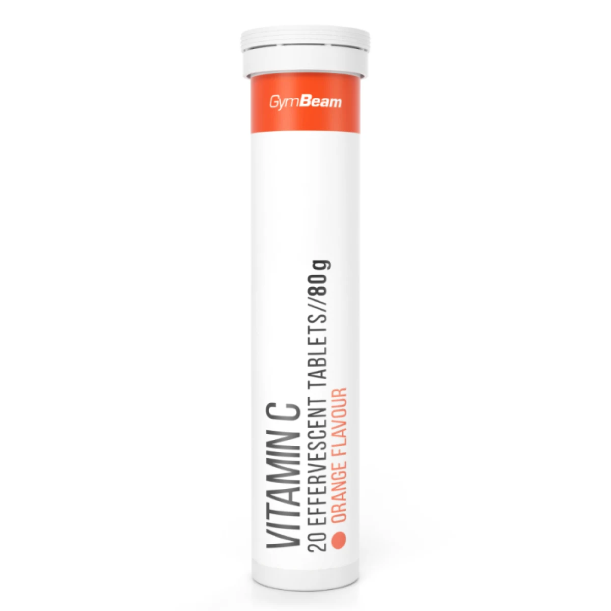 GymBeam Vitamín C 1000 mg šumivý 20 tab. pomaranč · záber 1