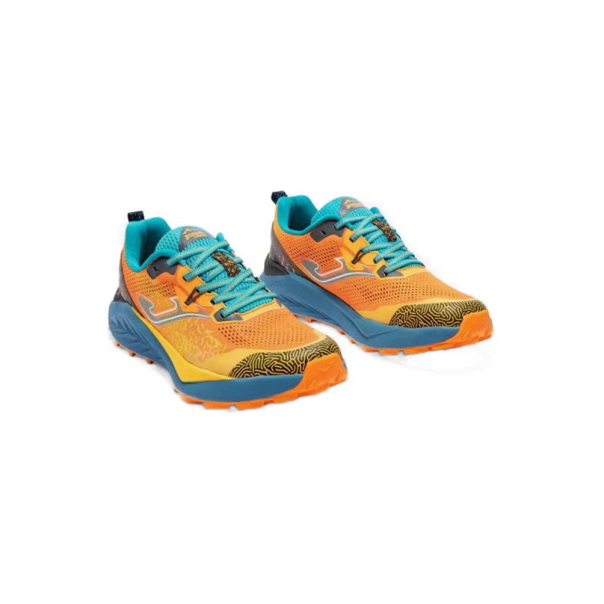 Pánska bežecká trailová obuv JOMA Tundra 2631 M orange blue · záber 2