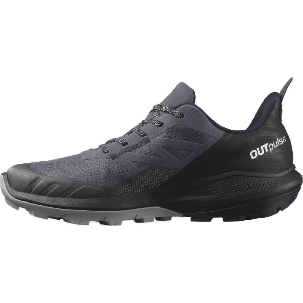 Pánská nízká turistická obuv SALOMON OUTpulse GTX magnet black wrought iron · záber 3