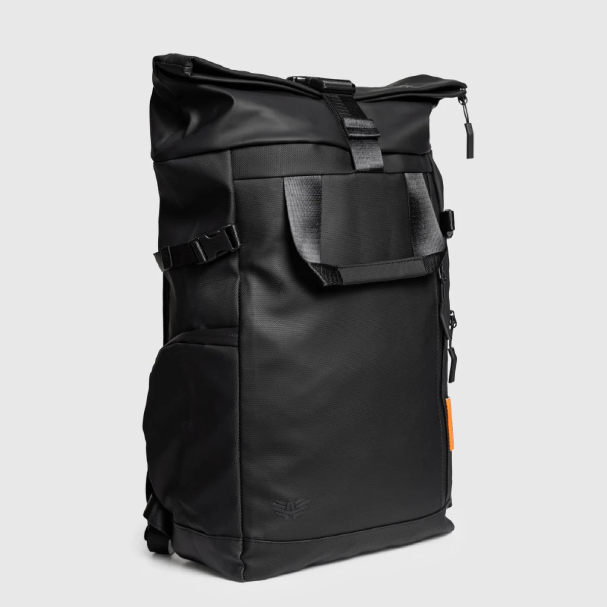 Rolltop batoh Iron Aesthetics Urban Pro, čierny · záber 4