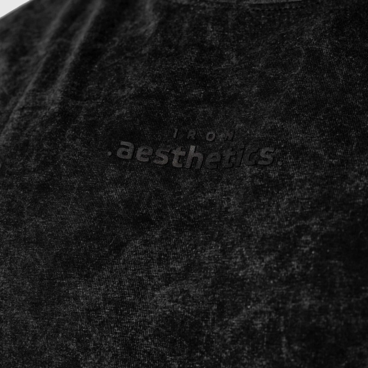 Tielko Iron Aesthetics Muscle Tee, washed black · záber 4