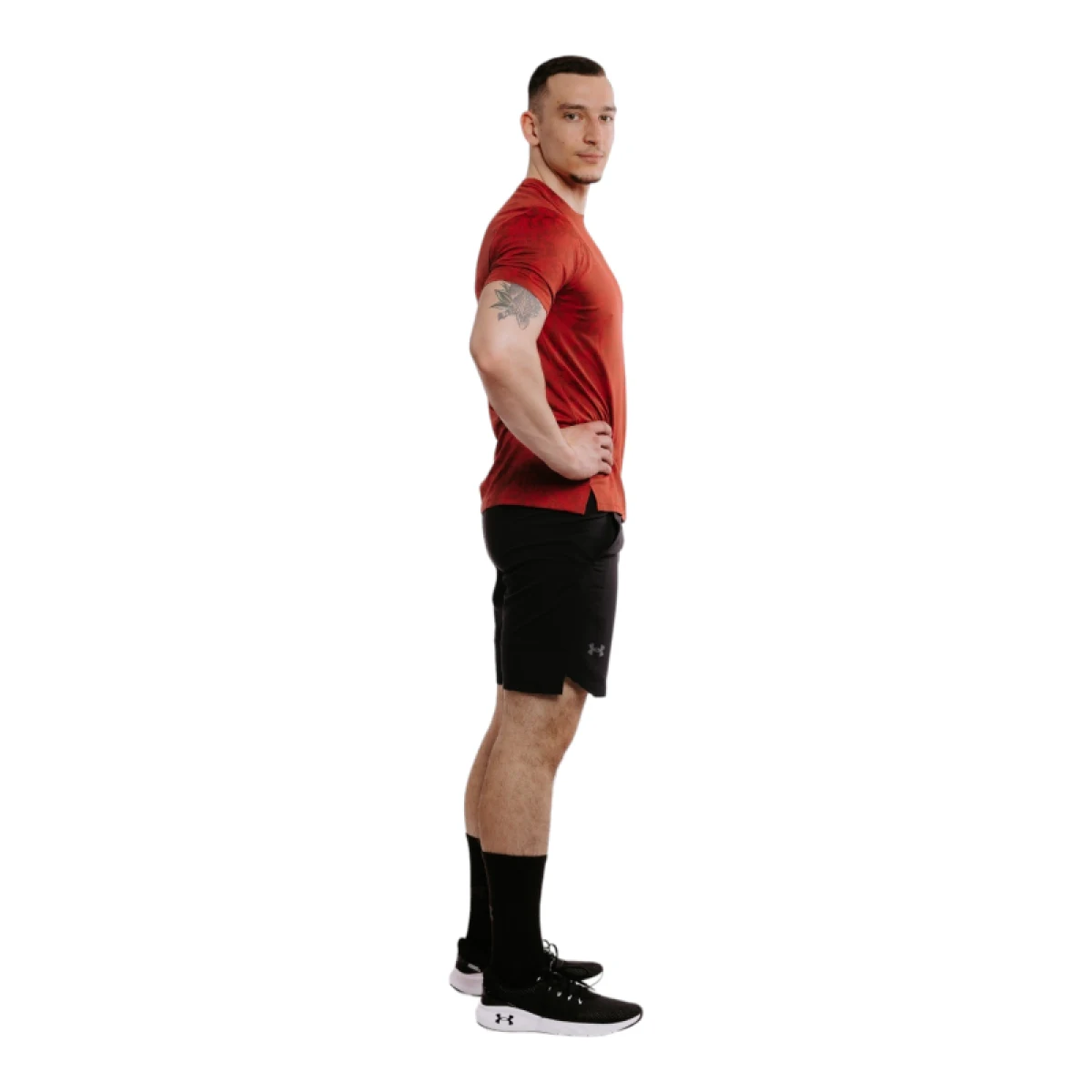 Pánské tréninkové kraťasy UNDER ARMOUR UA Vanish Woven 8in Shorts-BLK · záber 2