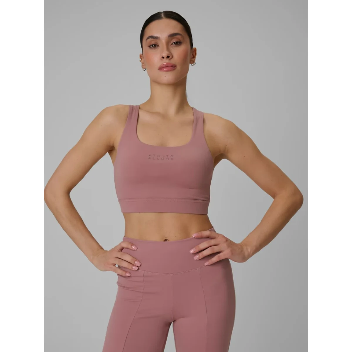Dámska tréningová športová podprsenka 4F SPORT BRA F208-56S-LIGHT PINK · záber 2