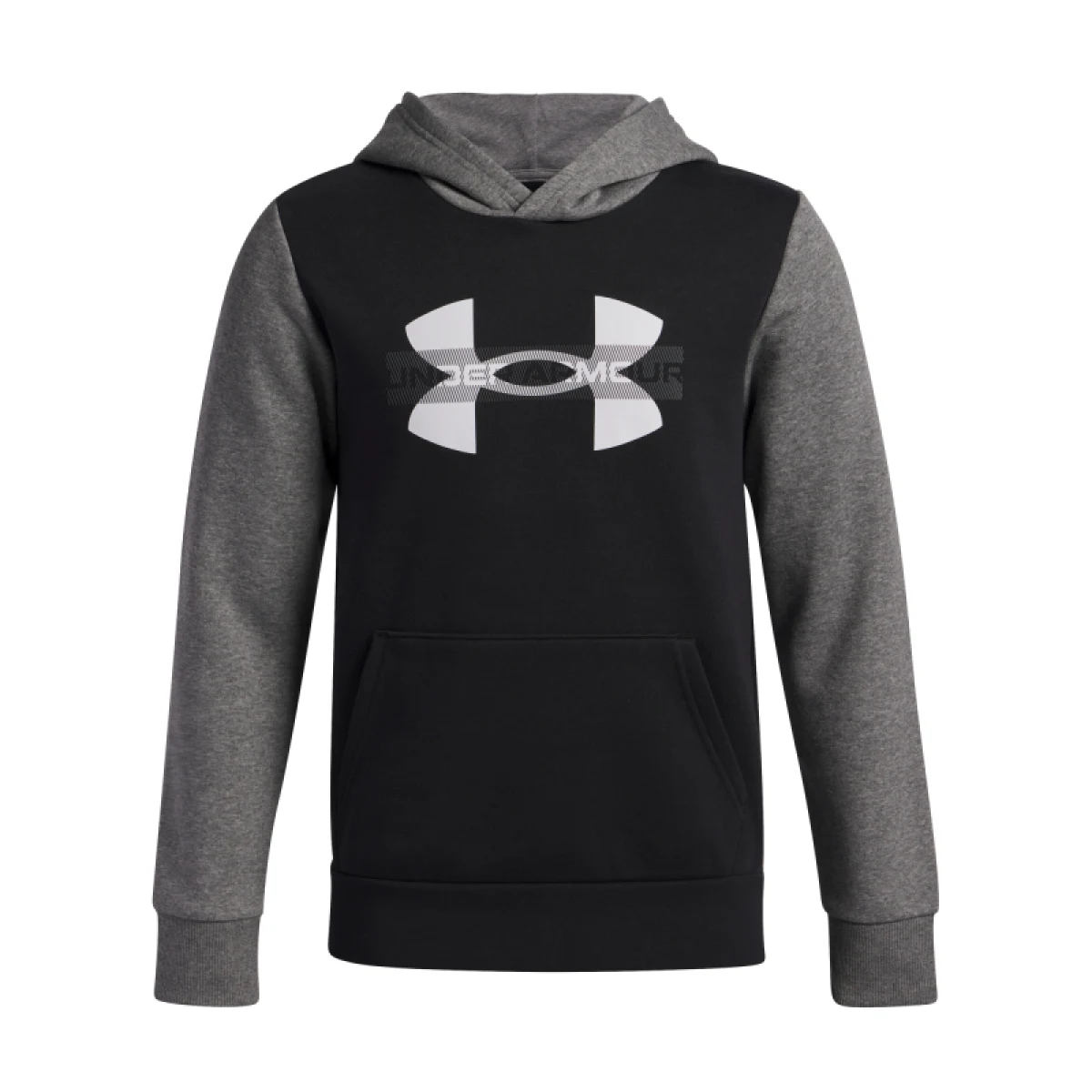 Chlapčenská zateplená mikina s kapucňou UNDER ARMOUR UA Rival Flc Cblck Grphc HD · záber 2