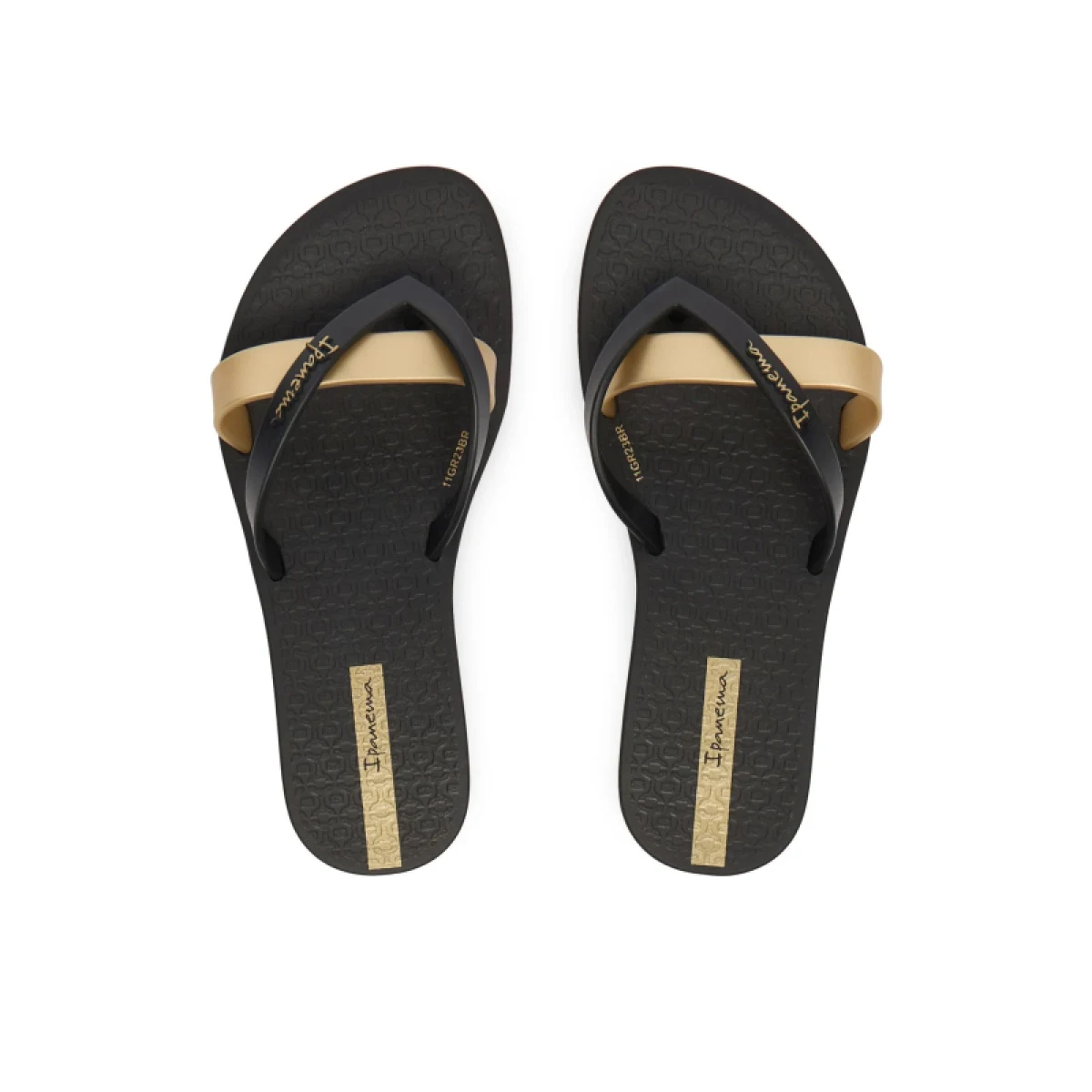 Női papucsok (strandcipők) IPANEMA Kirei W black gold · záber 3