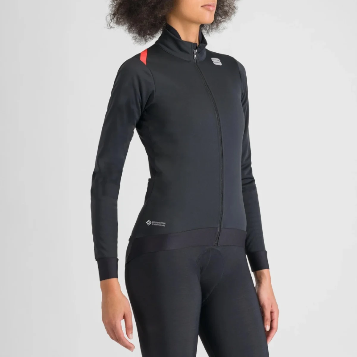 Dámská cyklistická bunda SPORTFUL Fiandre medium w jacket, black · záber 5