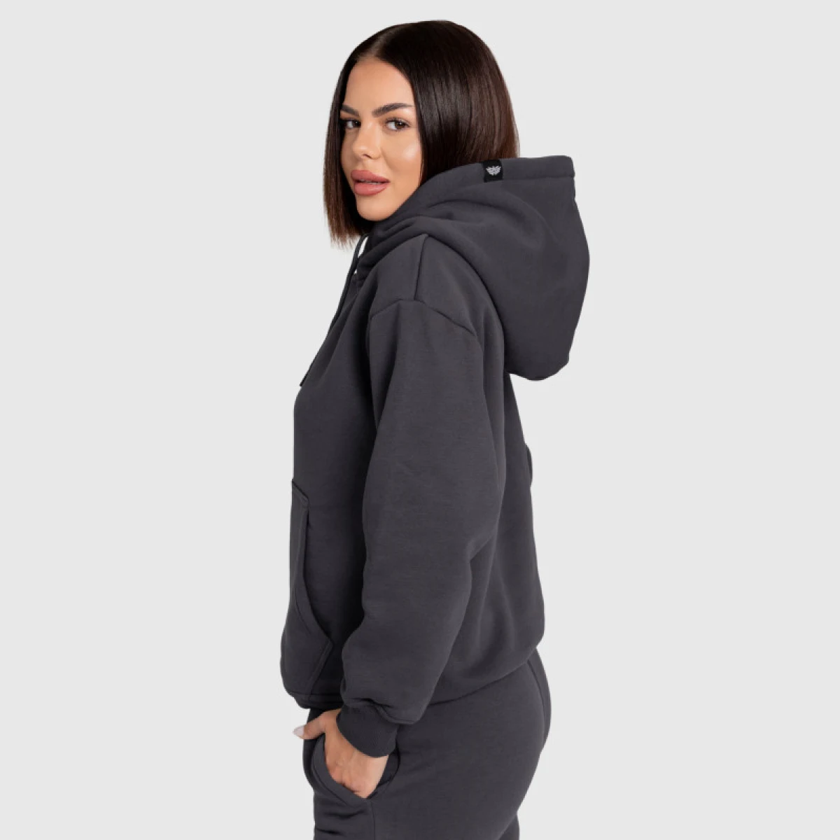 Dámska mikina Iron Aesthetics Cargo, zelená · záber 3