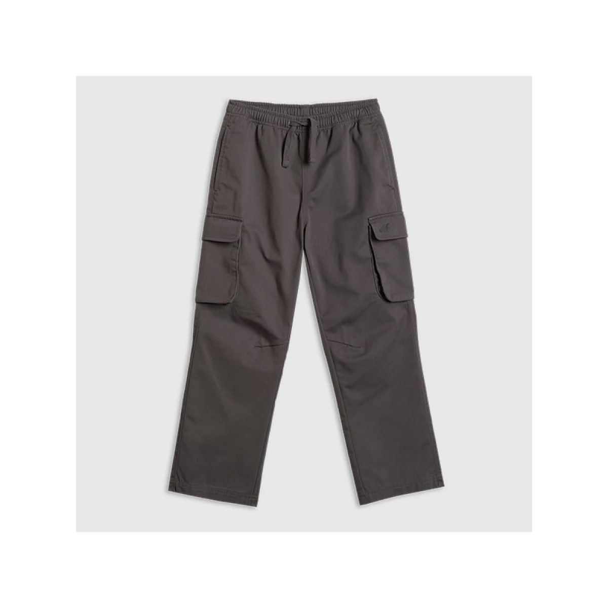 Chlapčenské nohavice 4F JUNIOR TROUSERS CAS M1435-22S-ANTHRACITE · záber 5