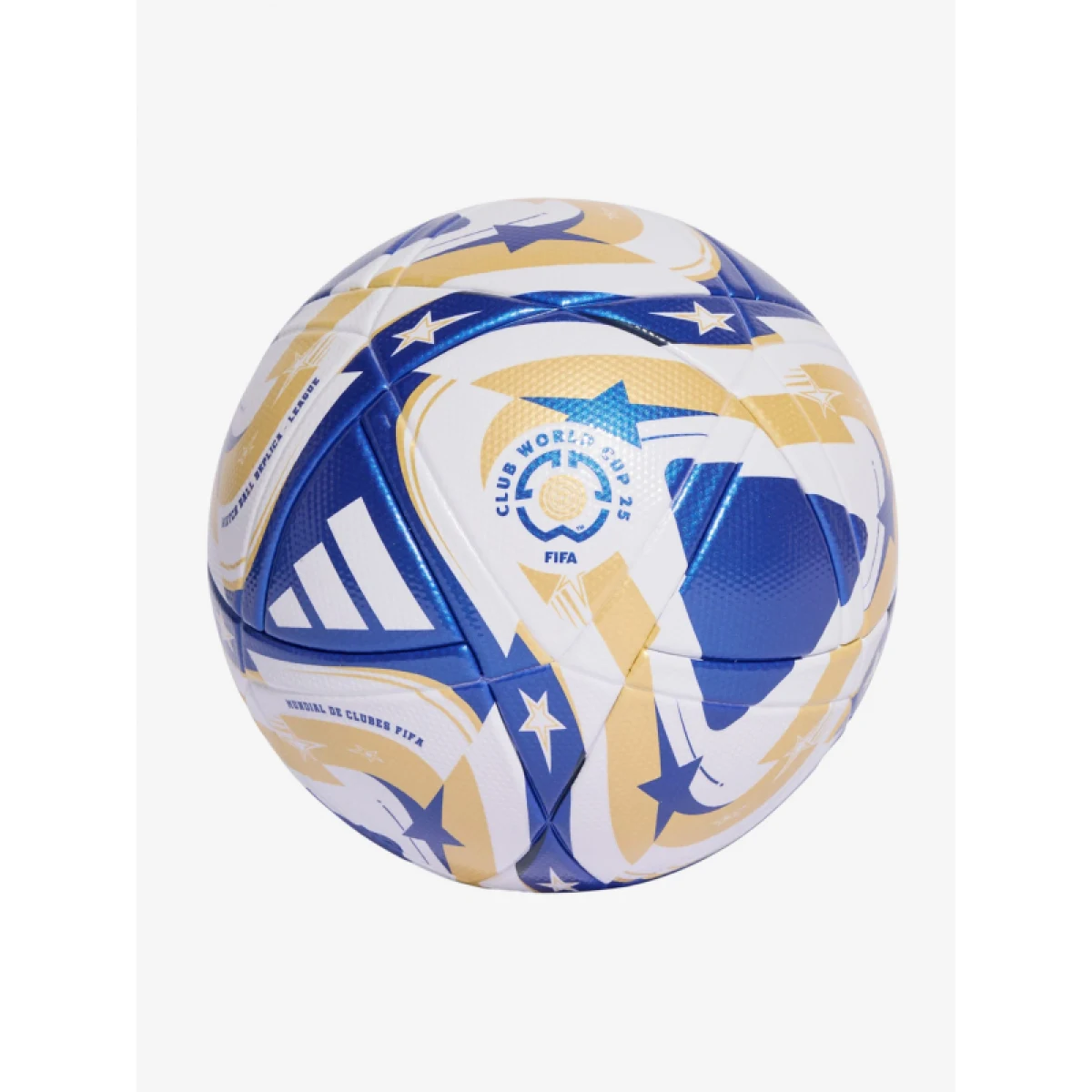 Fotbalový míč ADIDAS FCWC LGE F WHITE MASBLU GOLDMT · záber 2