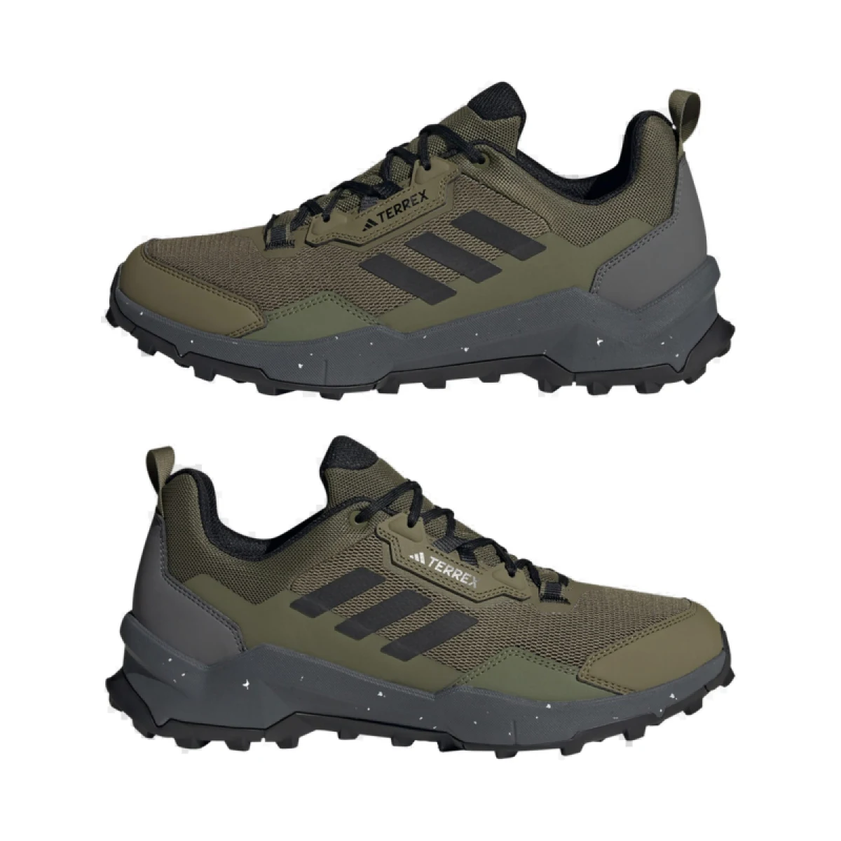Pánská nízká turistická obuv ADIDAS Terrex AX4 focus olive core black grey five · záber 3