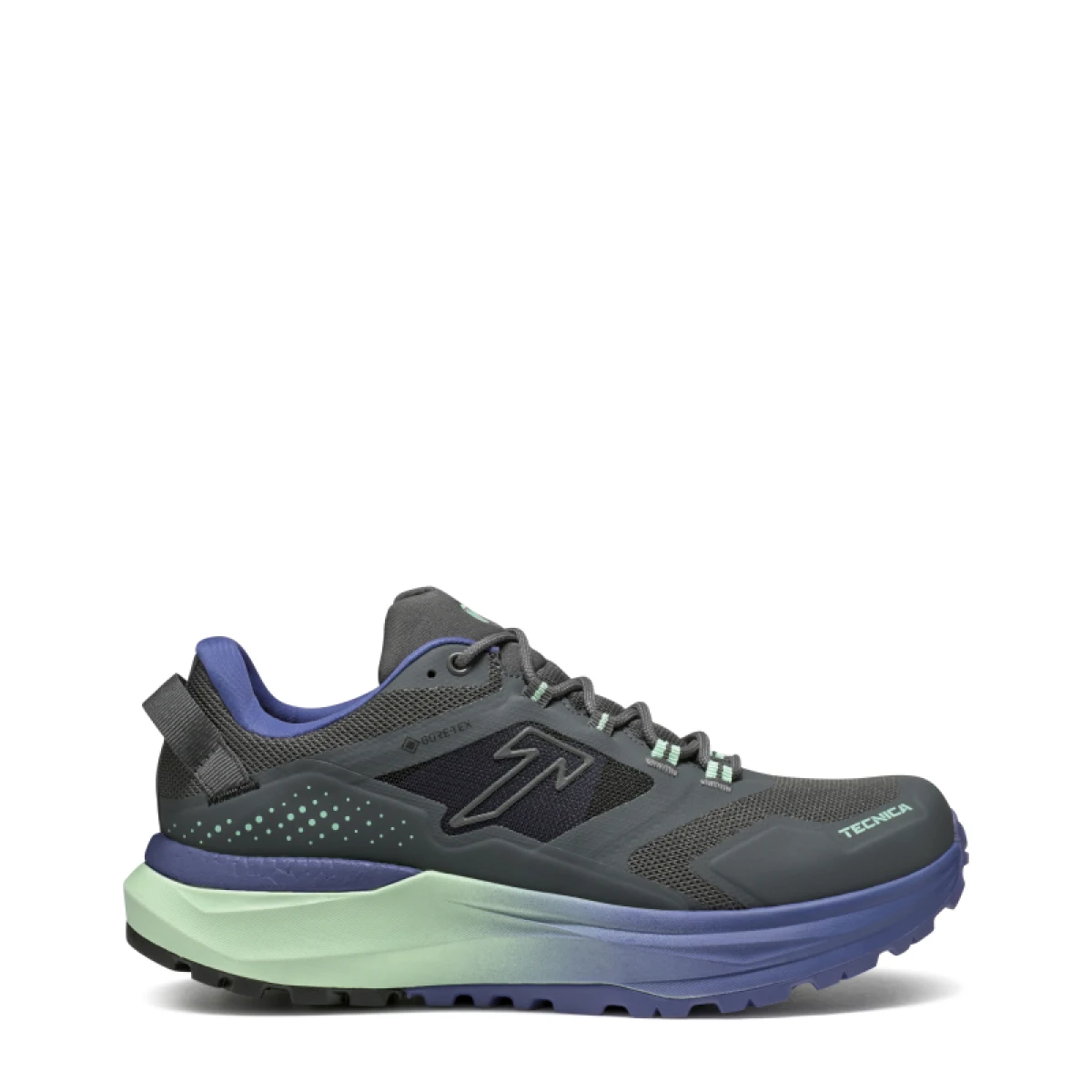 Dámská nízká turistická obuv TECNICA Agate S GTX, black violet · záber 2