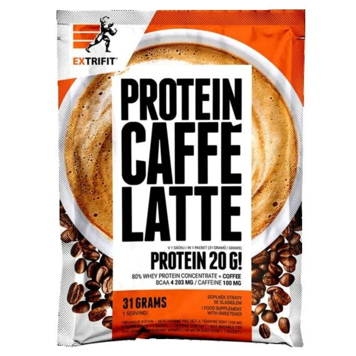 Extrifit Protein Caffé Latte 80 31g · záber 1