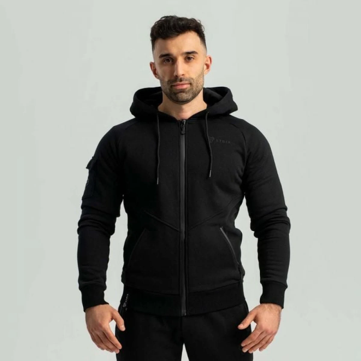 Суичър Nova Zip Up Black - STRIX - Размер: S | Тегло: 0,68 g | Опаковка: 26 · záber 1
