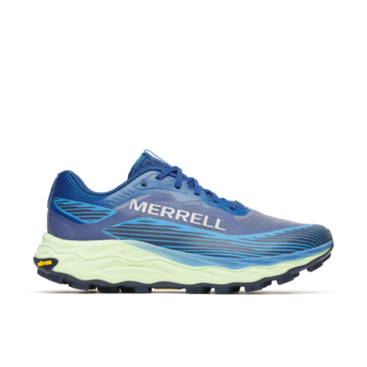 Pánska bežecká trailová obuv MERRELL Agility Peak 6 M dark blue · záber 1