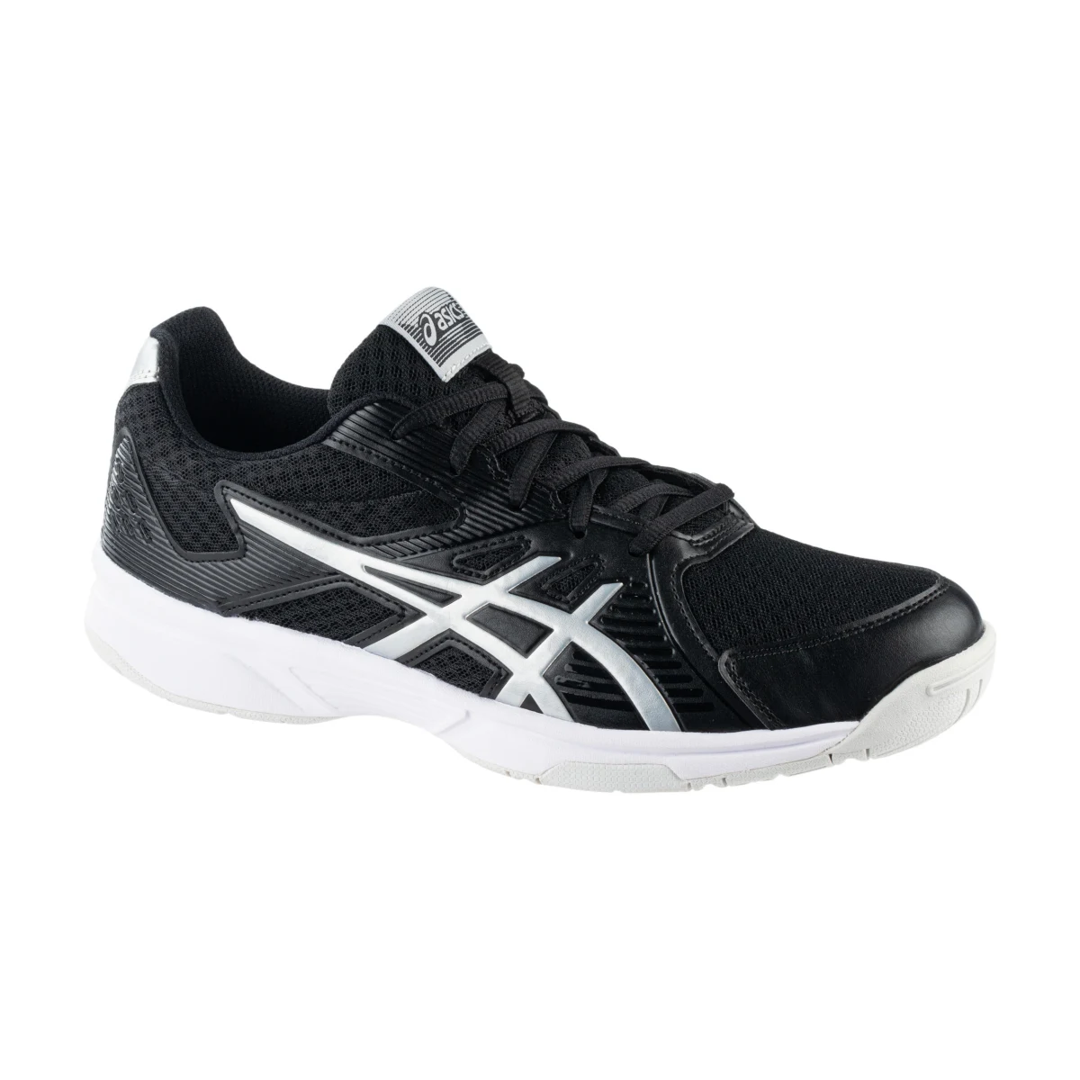 ASICS Pánska obuv Gel Upcourt 3 na bedminton/squash/indoorové športy čierno-strieborná 45 · záber 1