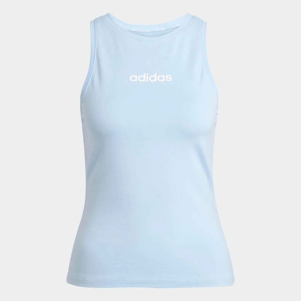 ADIDAS ADIDAS dámske fitness bavlnené tielko modré XL · záber 2
