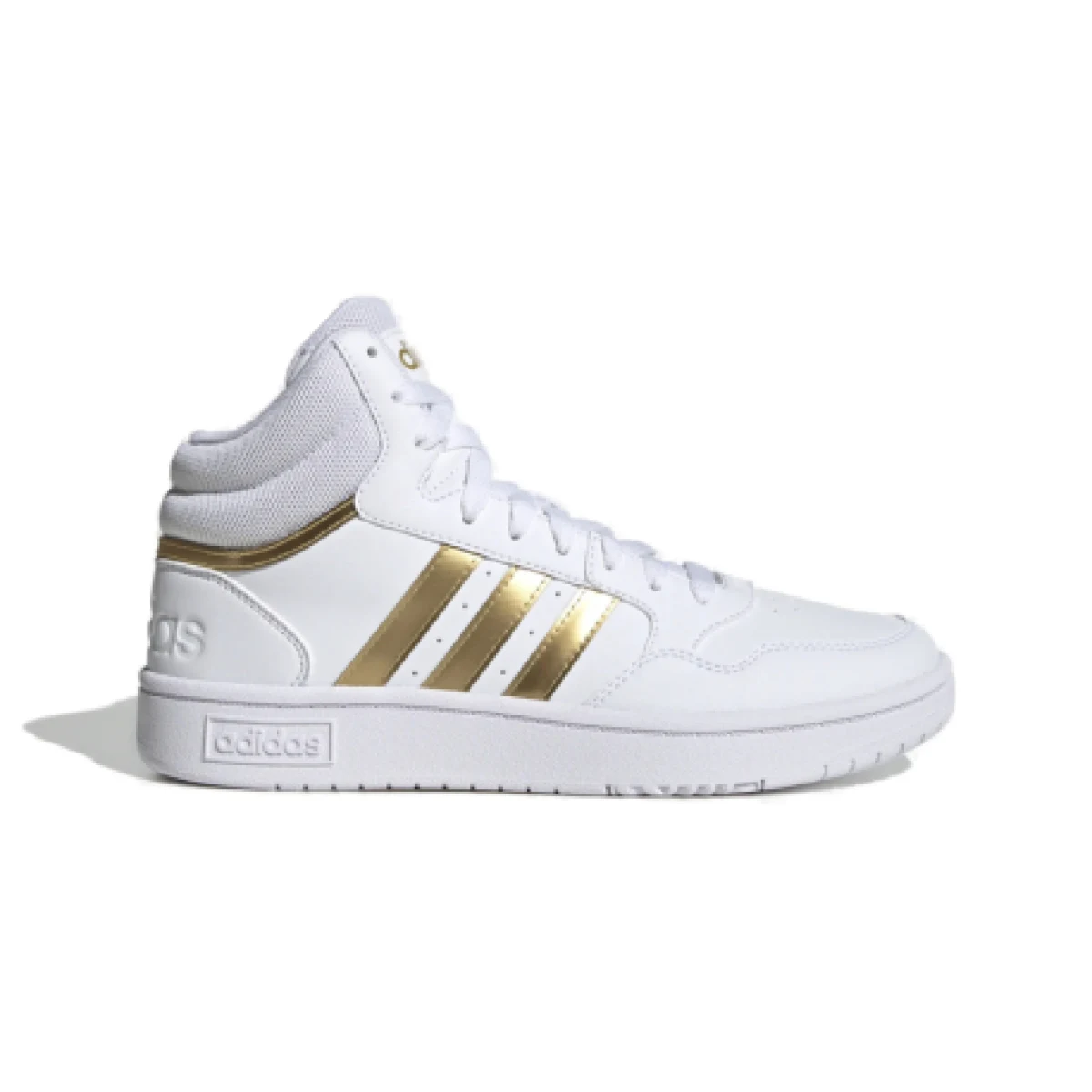 Dámská rekreační obuv ADIDAS Hoops 3.0 Mid cloud white cloud white grey two · záber 1