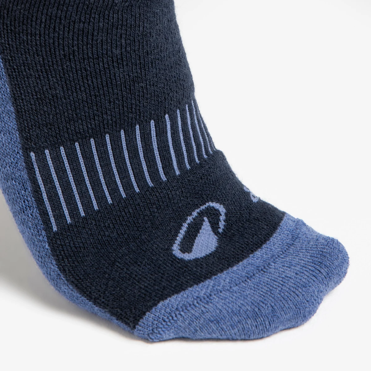 DECATHLON Hrejivé jazdecké podkolienky 500 Warm modré 35-38 · záber 2