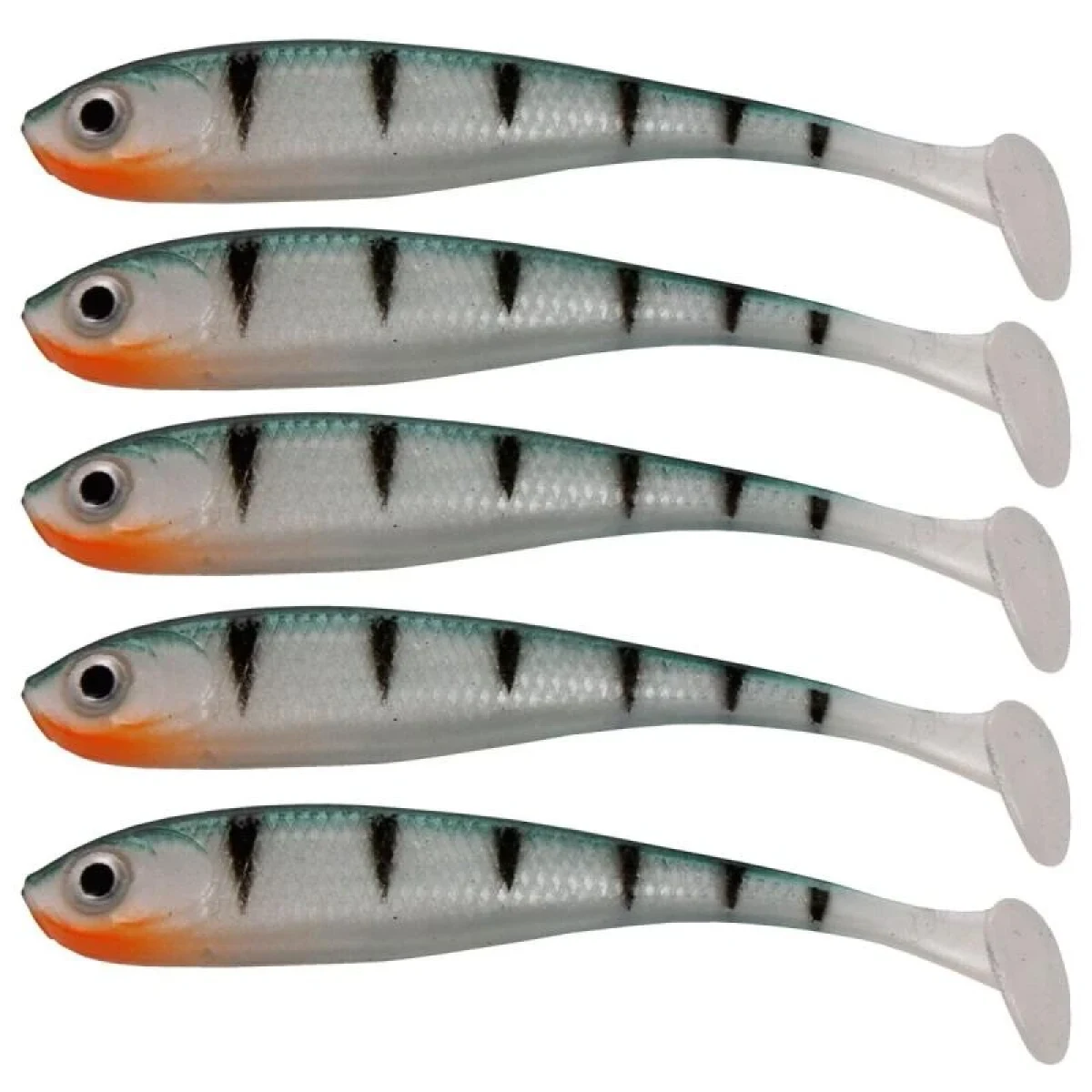 Merco Silicone Bait 05 gumové nástrahy 5 ks · záber 1