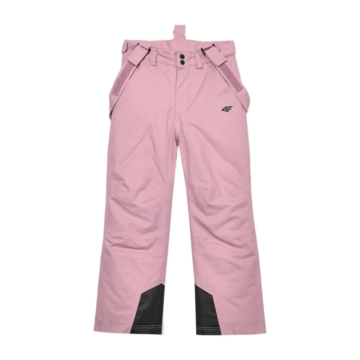 Dívčí lyžařské kalhoty 4F JUNIOR TROUSERS FNK-JAW23TFTRF353-53S-DARK PINK · záber 5
