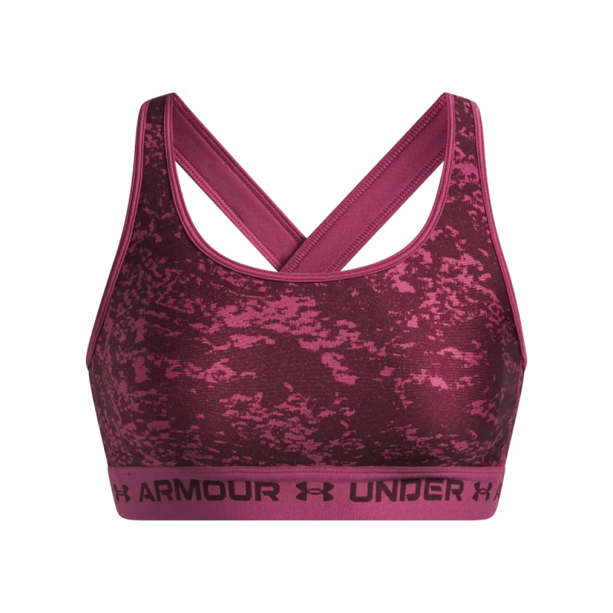 Dámska tréningová športová podprsenka UNDER ARMOUR Crossback Mid Print · záber 3