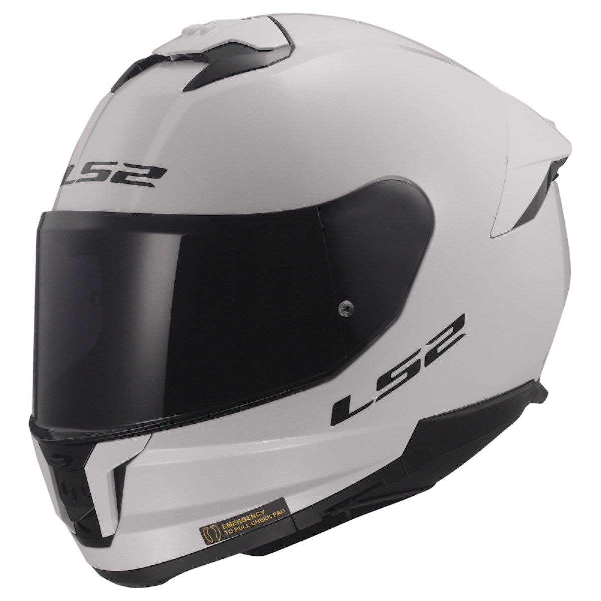 LS2 FF808 Stream II Gloss White XL (61-62) · záber 5