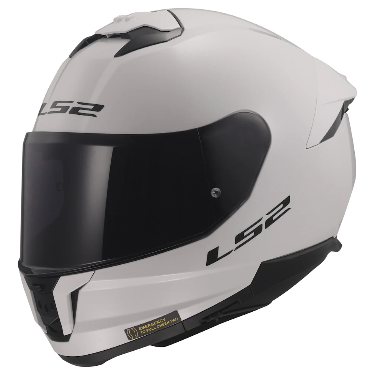 LS2 FF808 Stream II Gloss White 3XL (65-66) · záber 5