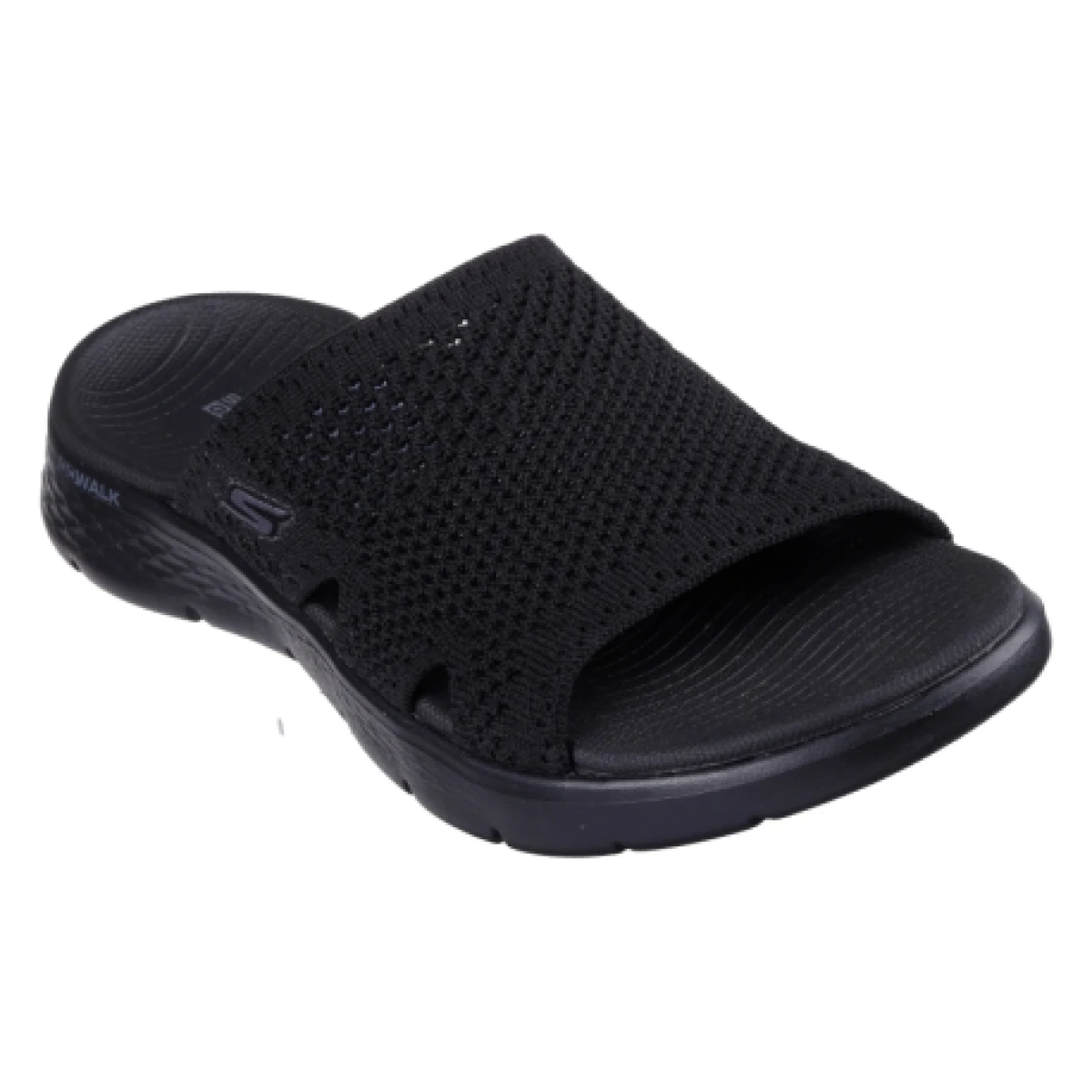 Dámské pantofle (plážová obuv) SKECHERS Go Walk Flex Sandal Elation W black · záber 1