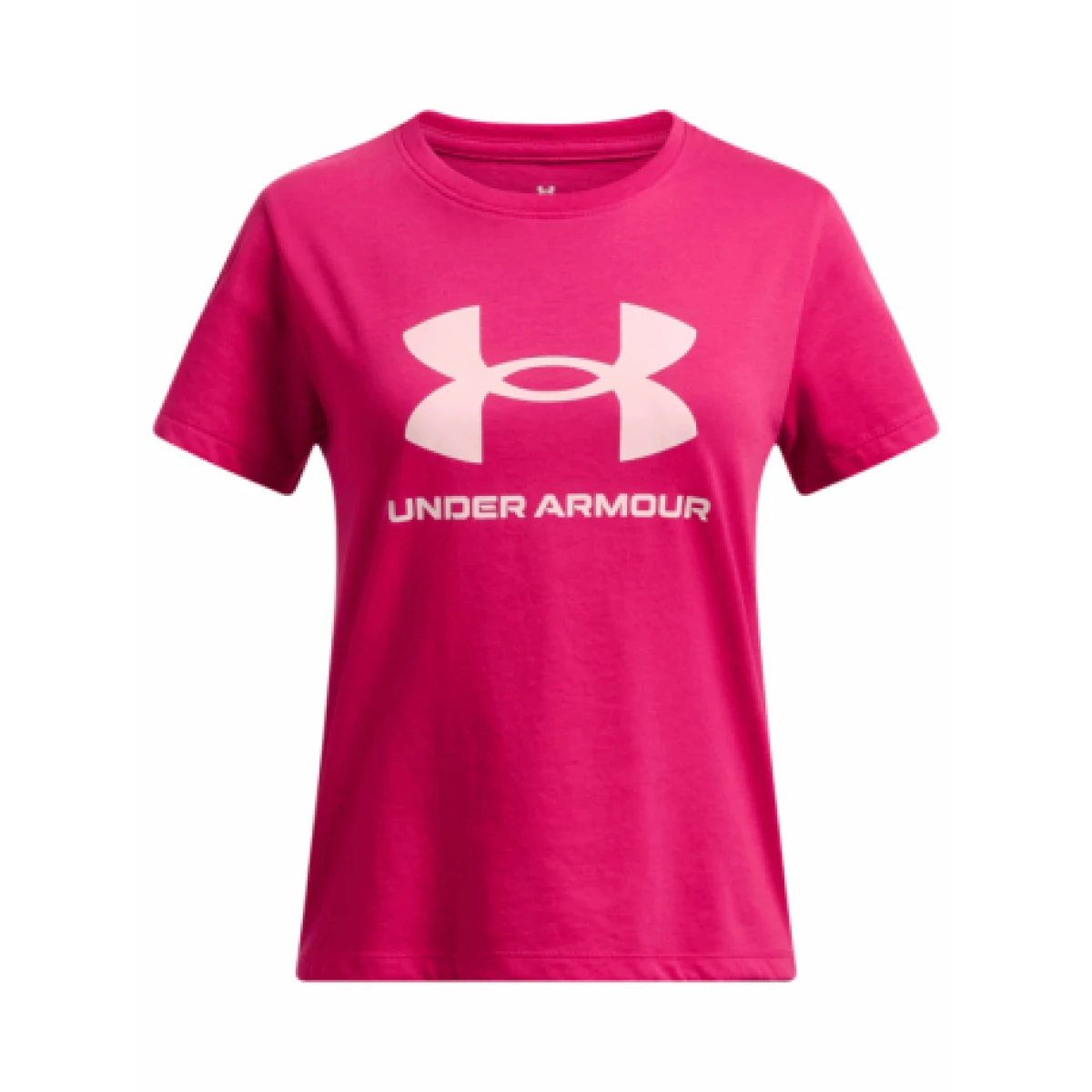 Dívčí tričko s krátkým rukávem UNDER ARMOUR UA BIG LOGO SS-PPL · záber 1