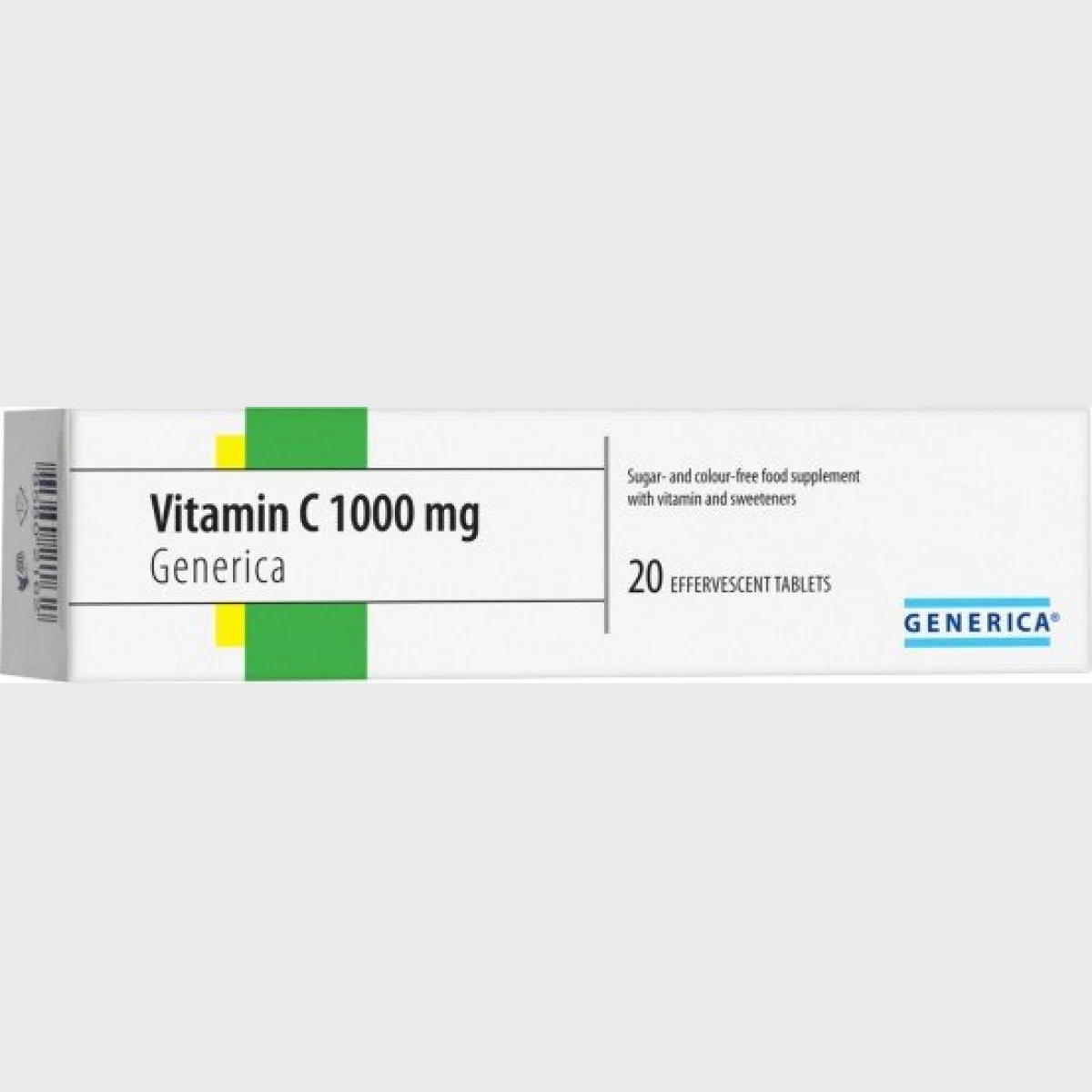 Generica Vitamín C 1000mg šumivé tablety 20 tbl · záber 1