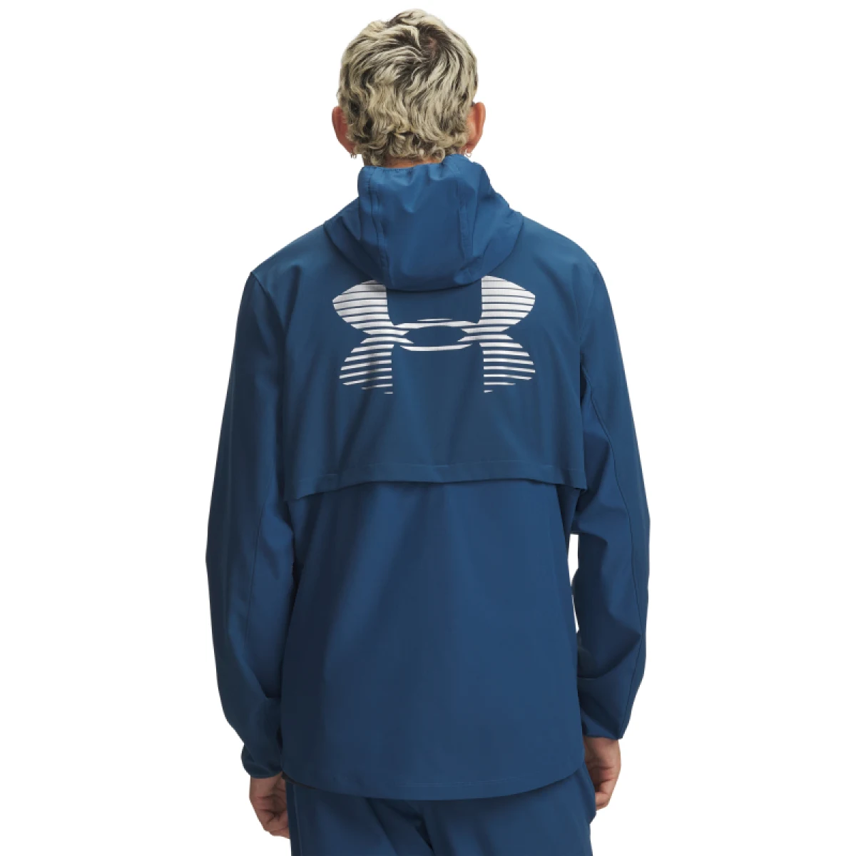 Pánska bežecká bunda UNDER ARMOUR UA Velociti Pro Storm Jacket-BLU · záber 2