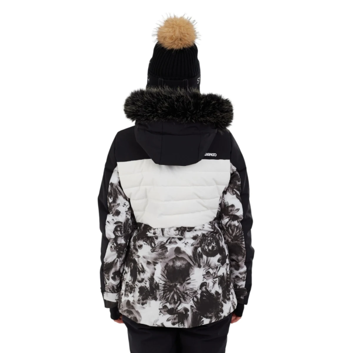 Dámska lyžiarska bunda FUNDANGO Salina Padded Jacket-982- grey glacier · záber 3