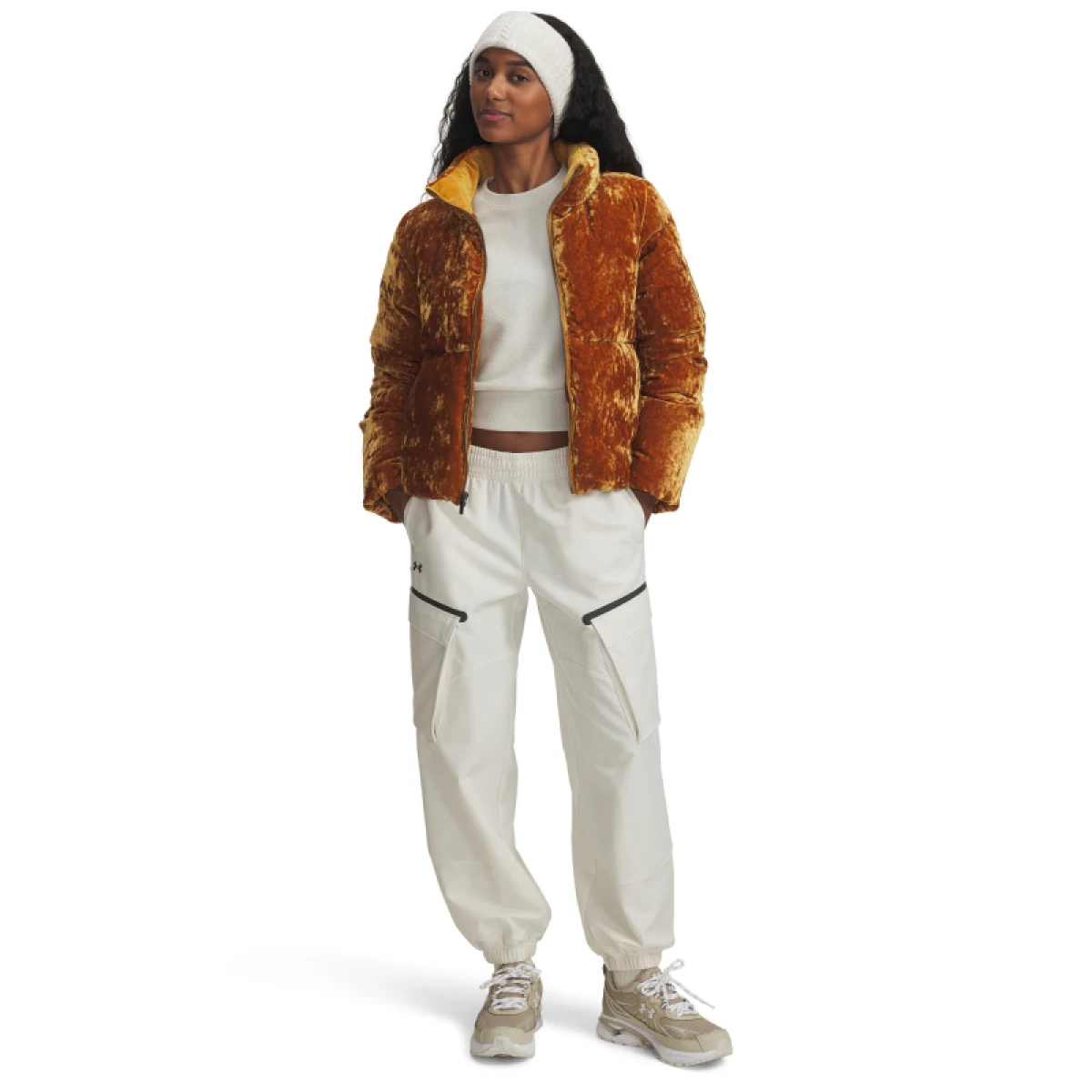 Dámská mikina UNDER ARMOUR Icon Terry Varsity Crew · záber 4